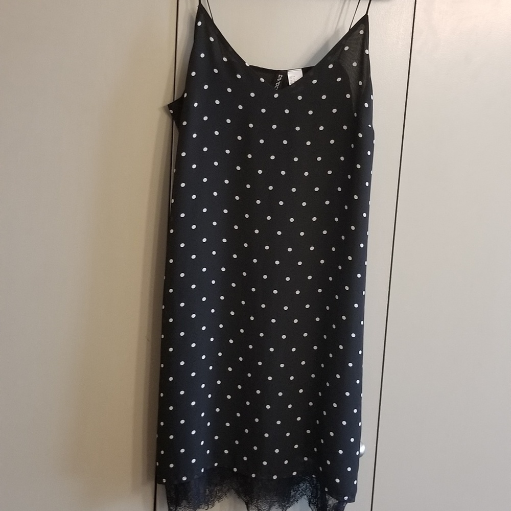 H&M Black and White Polka Dots Dress.
